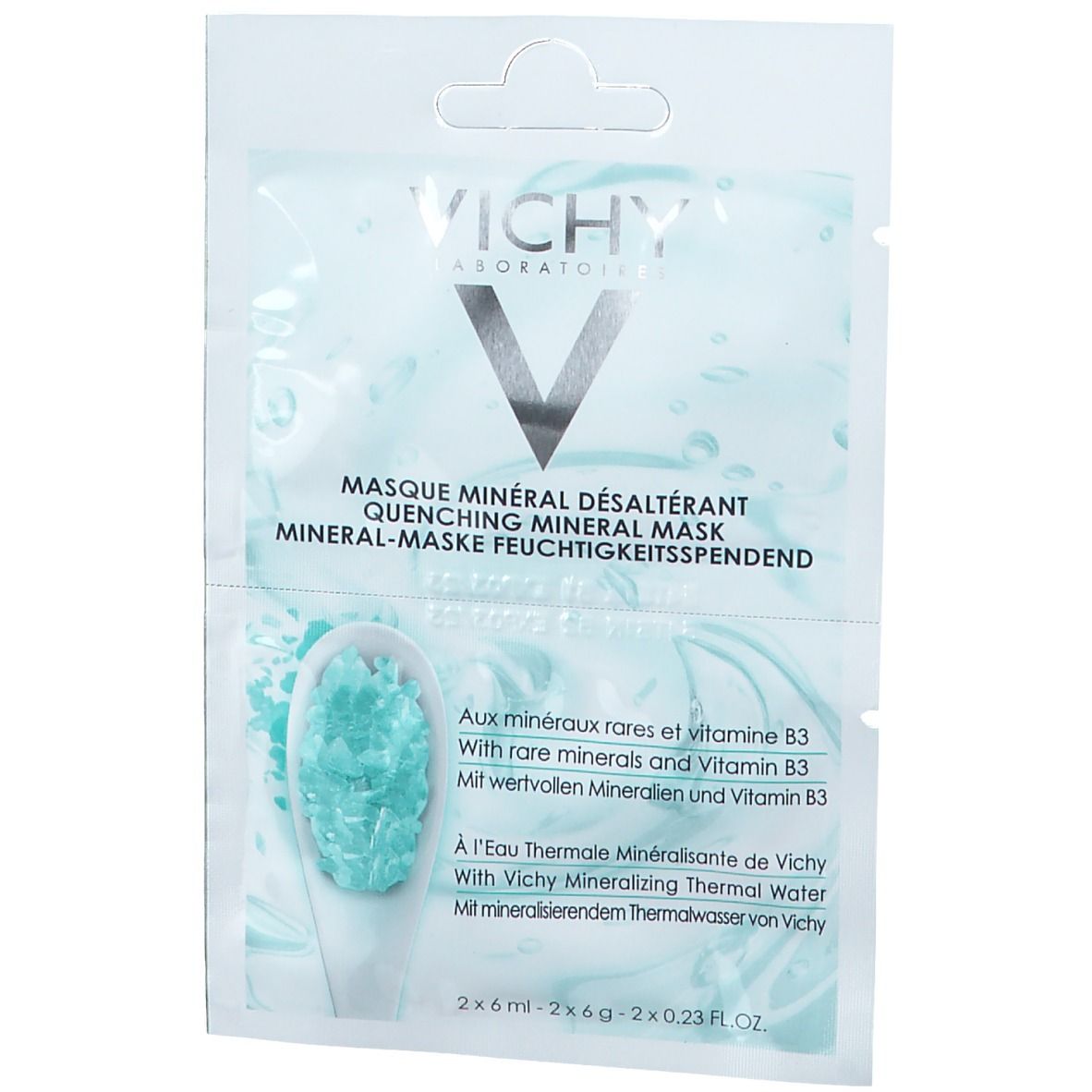 Vichy Maschera Minerale Gel Levigante Illuminante