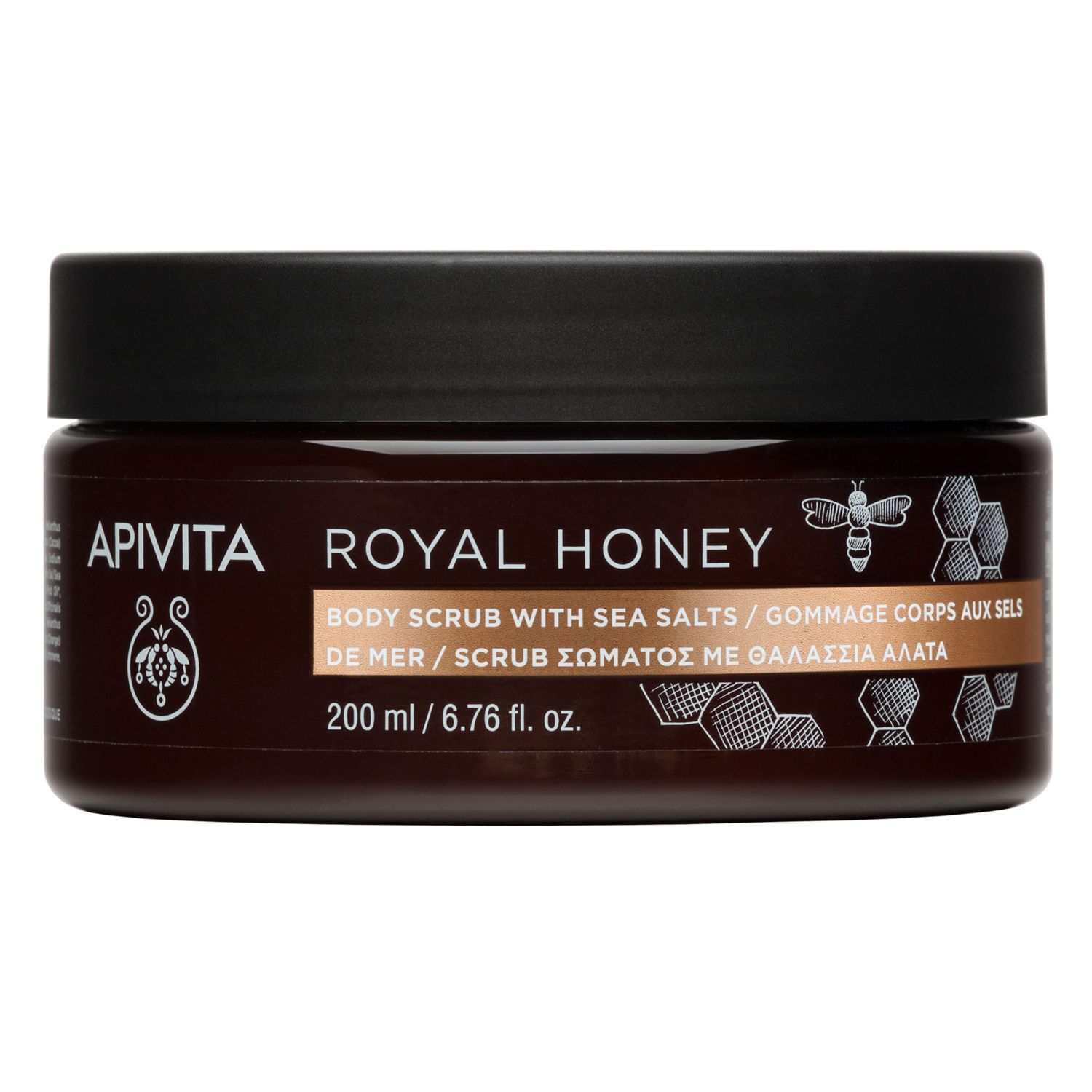 APIVITA ROYAL HONEY Scrub Corpo con Sali Marini