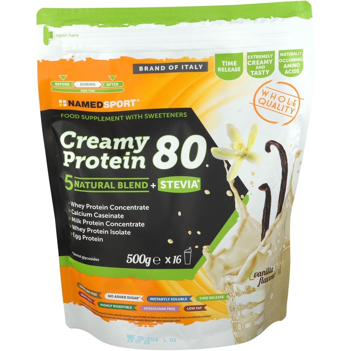 NAMED SPORT® Creamy Protein 80 Vanilla Delice