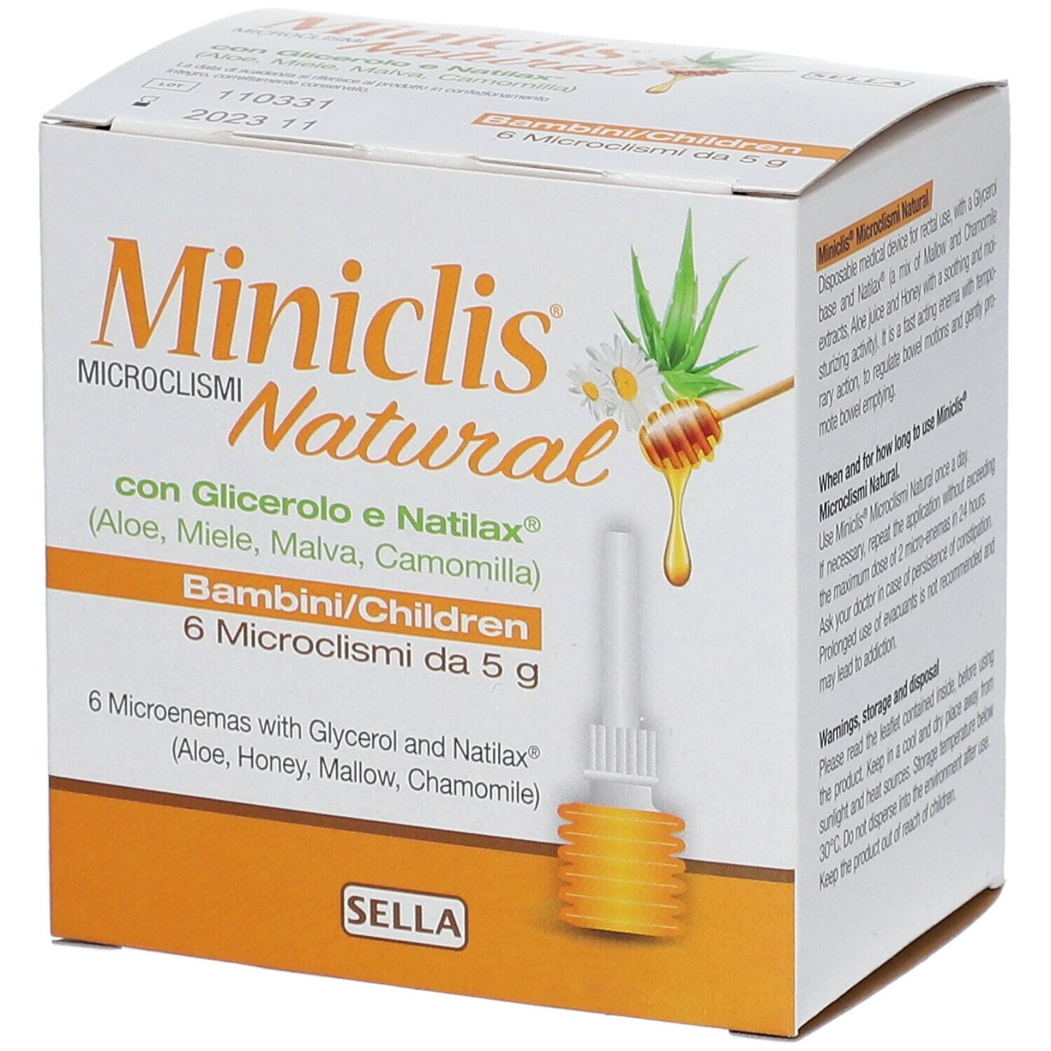 Miniclis® Natural Bambini