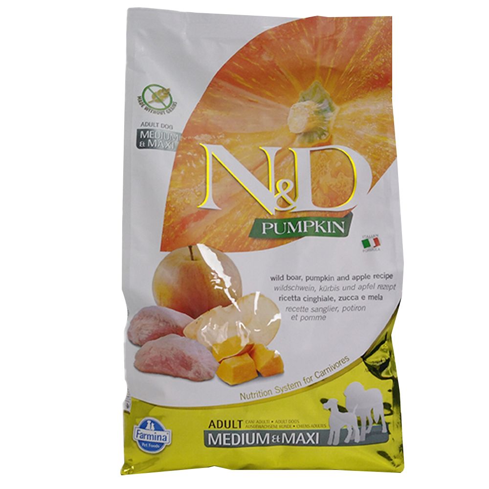 Farmina® N&D Pumpkin Boar And Apple Adult Medium & Maxi