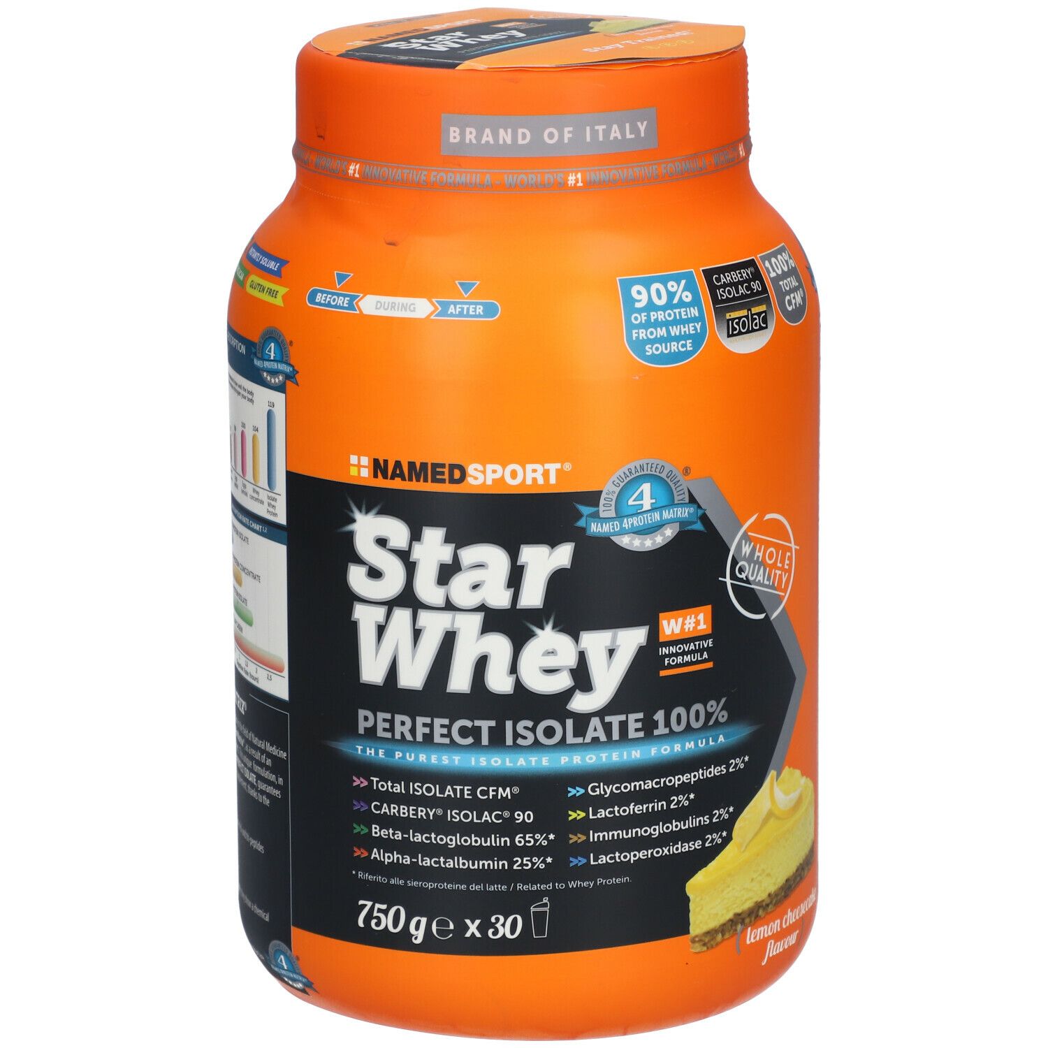 NAMEDSPORT® Star Whey Lemon Cheescake Flavour