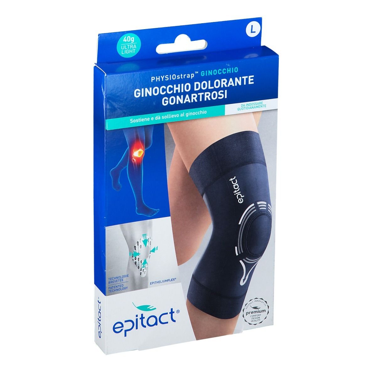 Epitact® Ginocchiera Physiostrap L