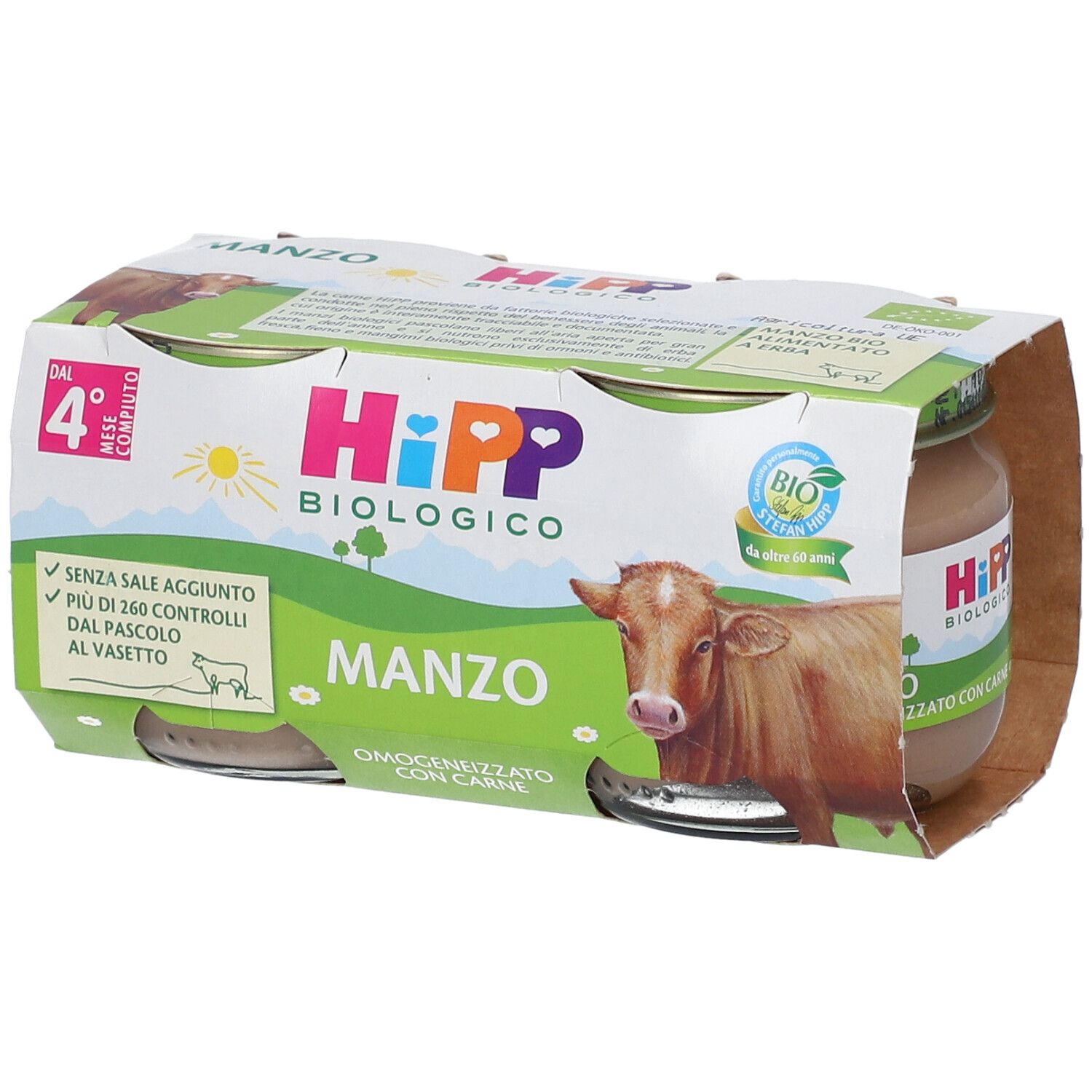 HiPP® Biologico Manzo