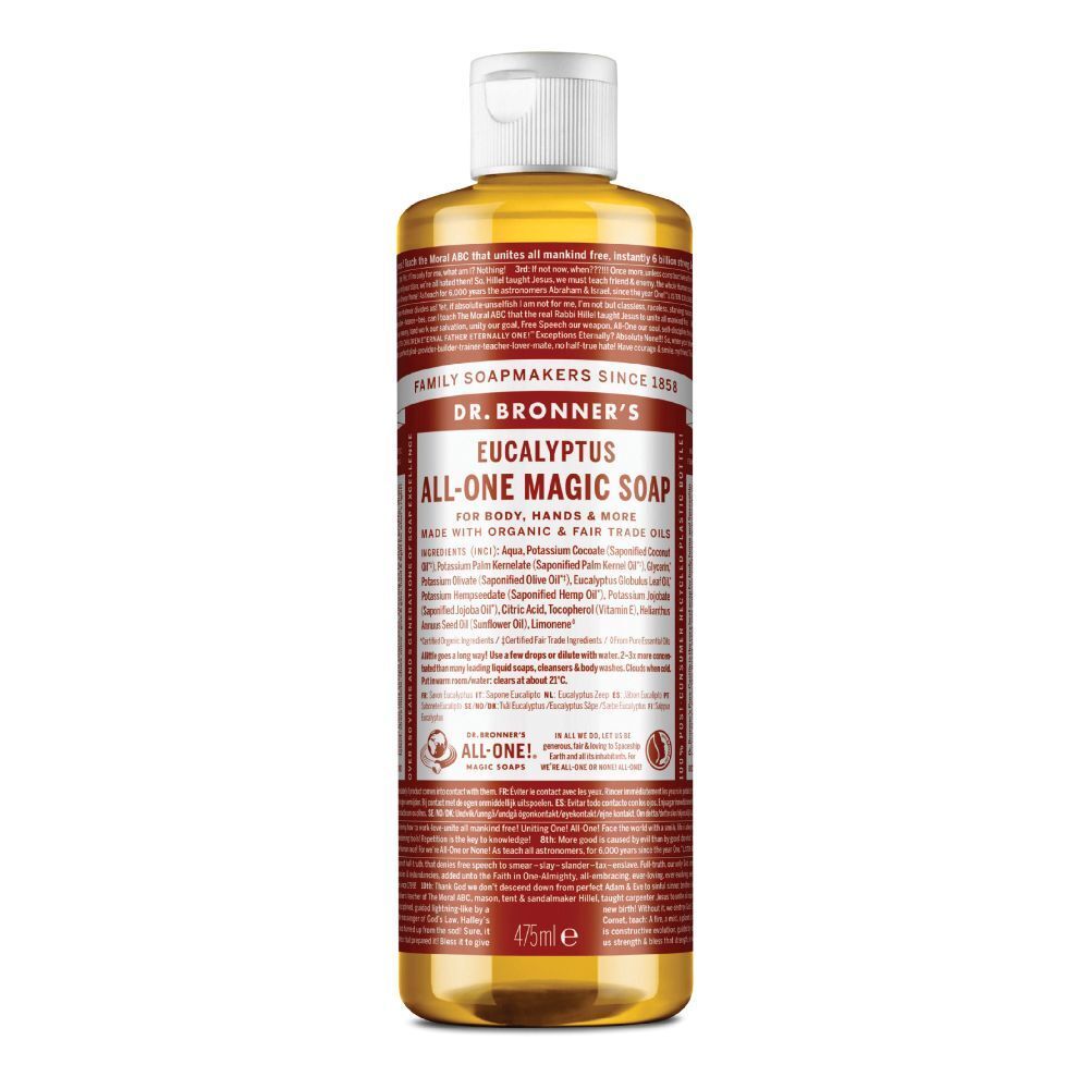 Dr. Bronner's Sapone Liquido Bio 18 in 1 Eucalipto