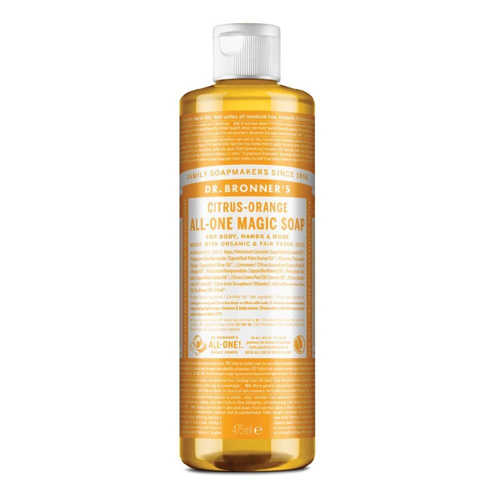 Dr. Bronner's Sapone Liquido Bio 18 in 1 Agrumi
