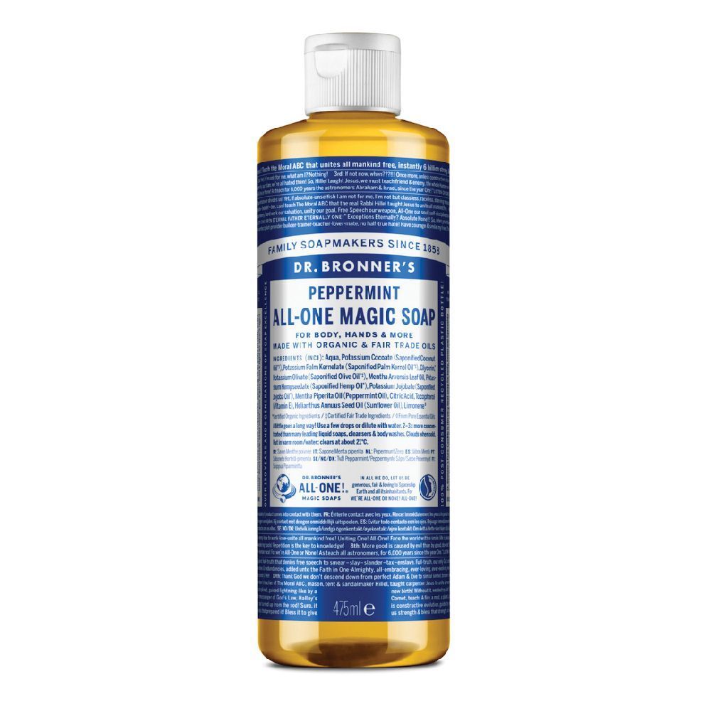 Dr. Bronner's Sapone Liquido Bio 18 in 1 Menta Piperita