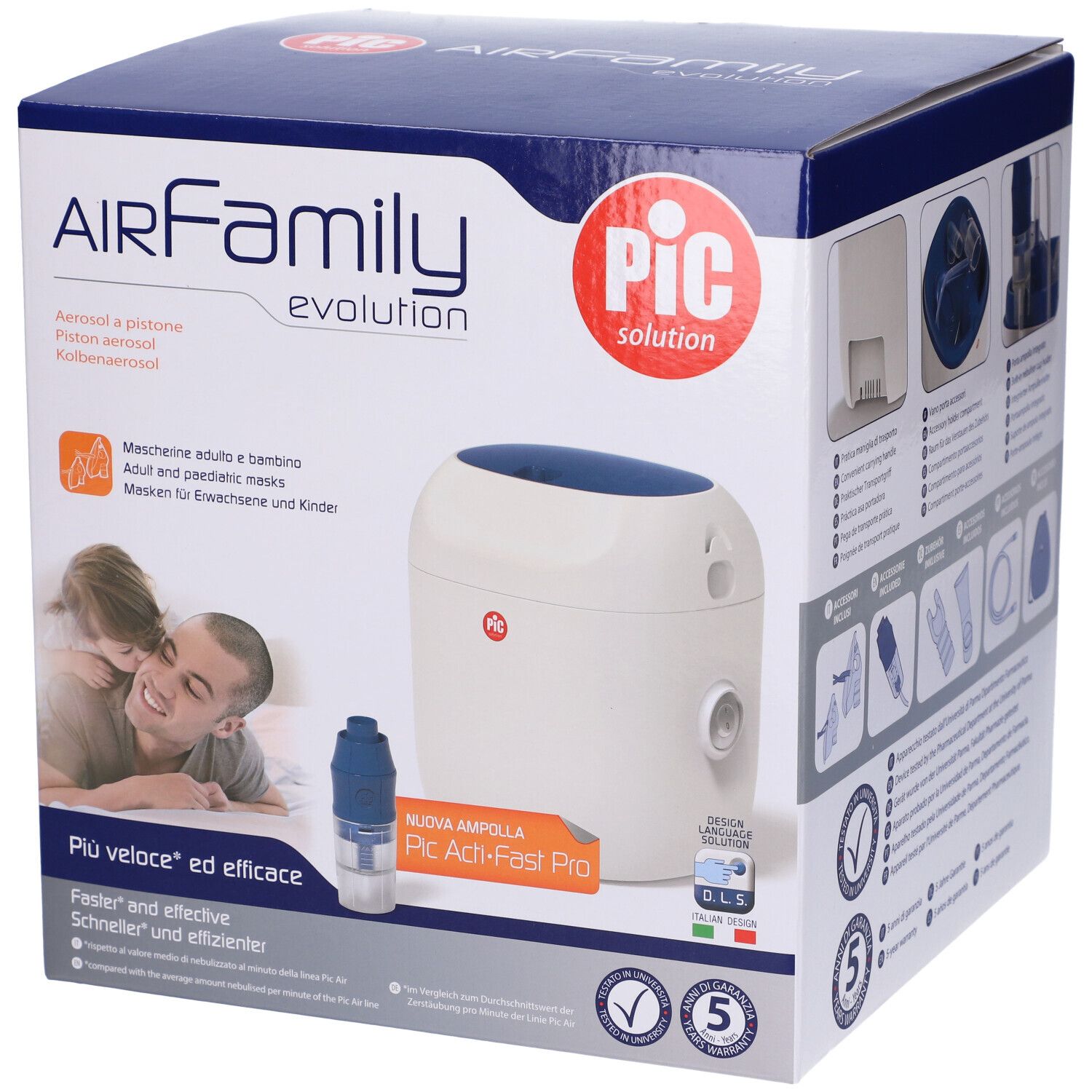 Pic Solution Air Family Evolution Kit per aerosol a pistone