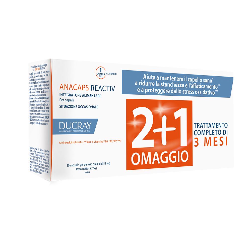 DUCRAY Trio Anacaps Reactiv