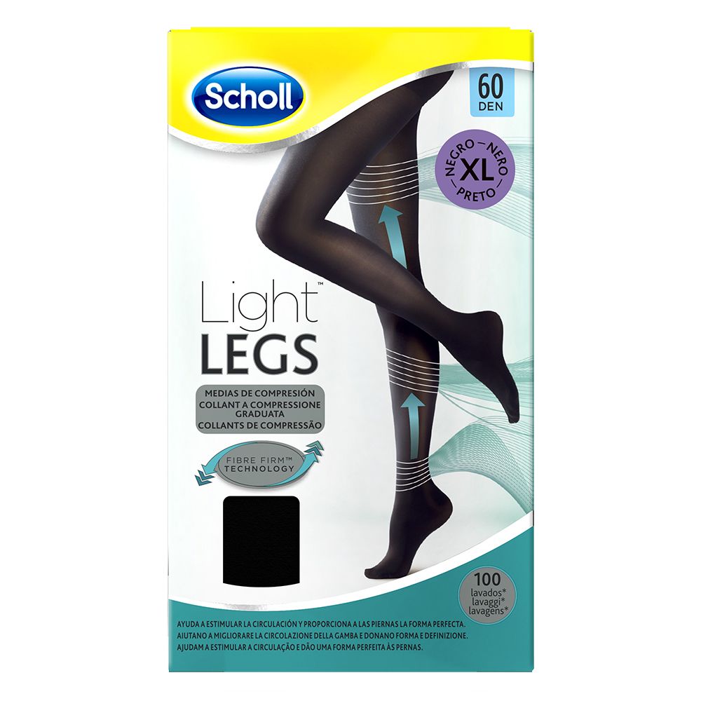 Scholl Collant Light Legs 60 Denari NERO XL