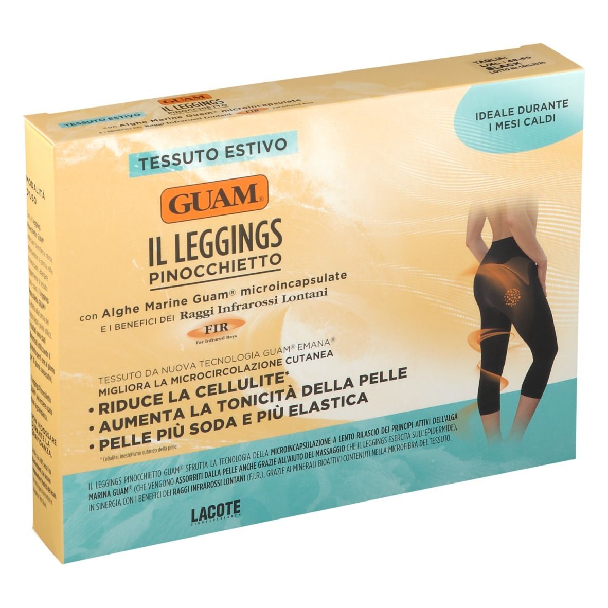 GUAM® Il Leggings Pinocchietto L-XL