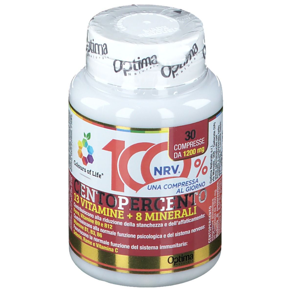 Optima Centopercento 13 Vitamine + 8 Minerali
