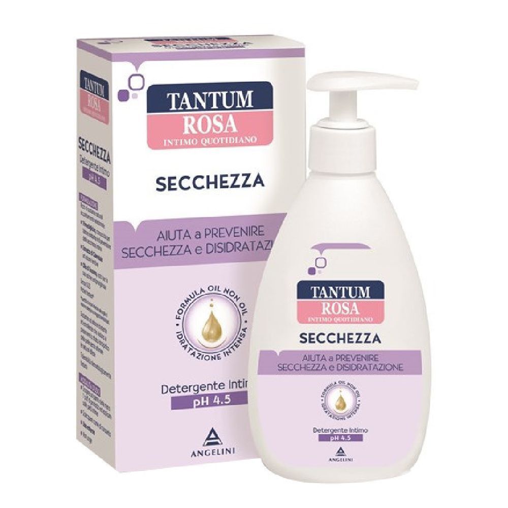 Tantum Rosa Secchezza Detergente Intimo pH 4,5