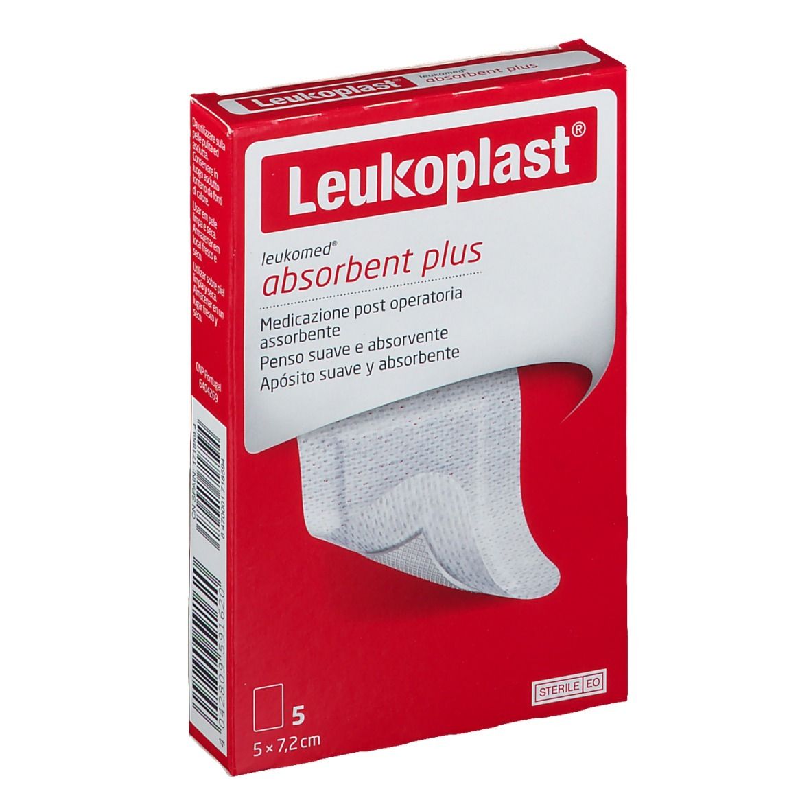 Leukoplast® Leukomed® Absorbent Plus 5 x 7,2 cm