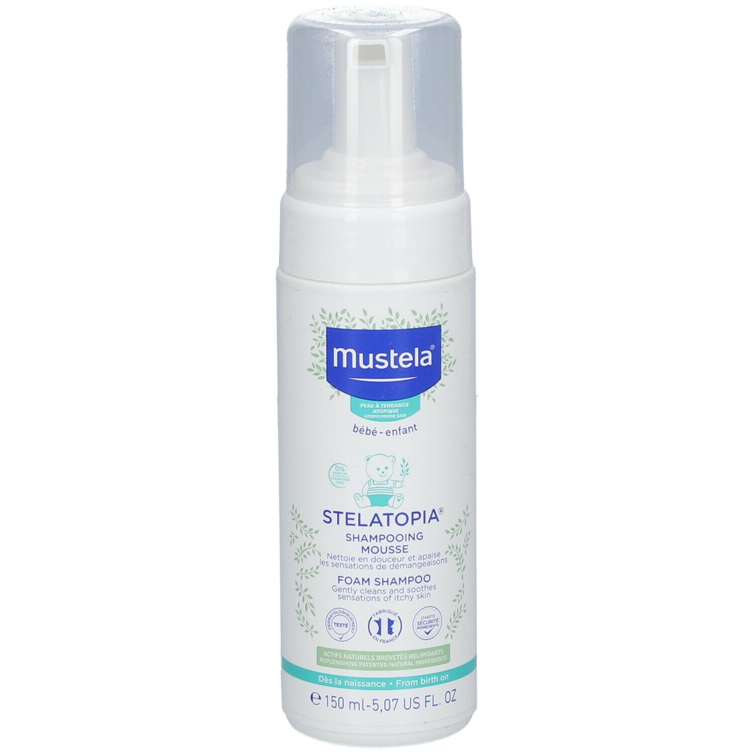 Mustela® Stelatopia Shampoo Mousse