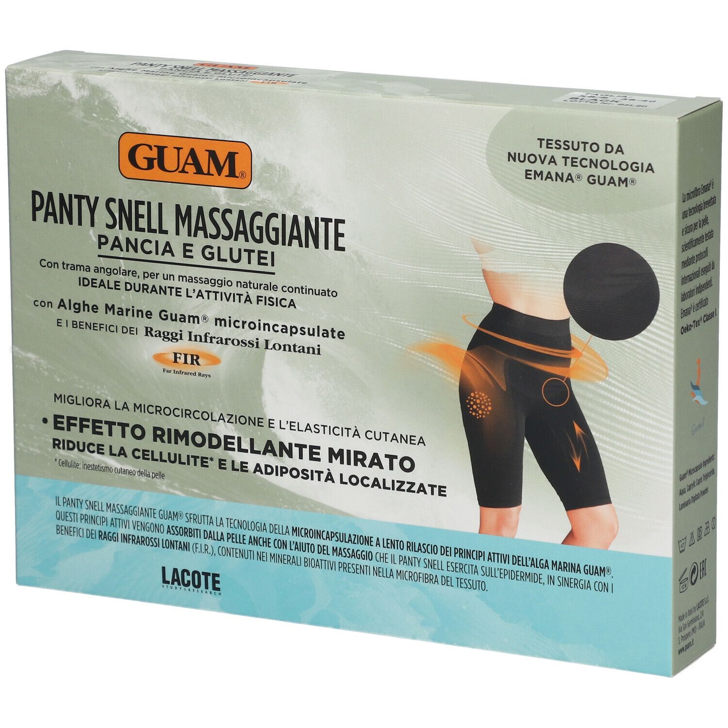 GUAM® Panty Snell Massaggiante Pancia e Glutei