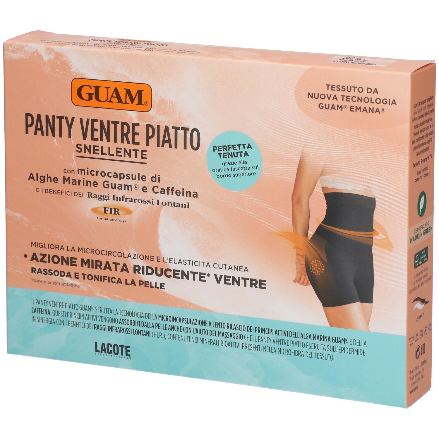 GUAM® Panty Ventre Piatto Snellente XS/S