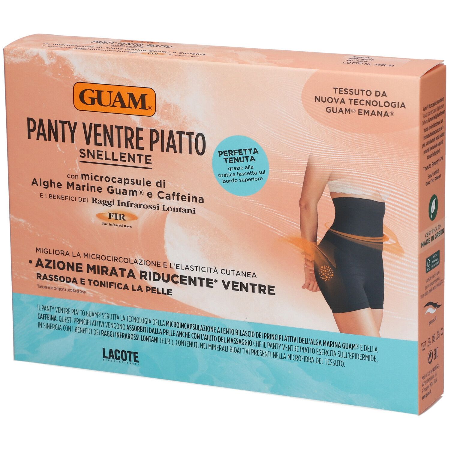 GUAM® Panty Ventre Piatto Snellente