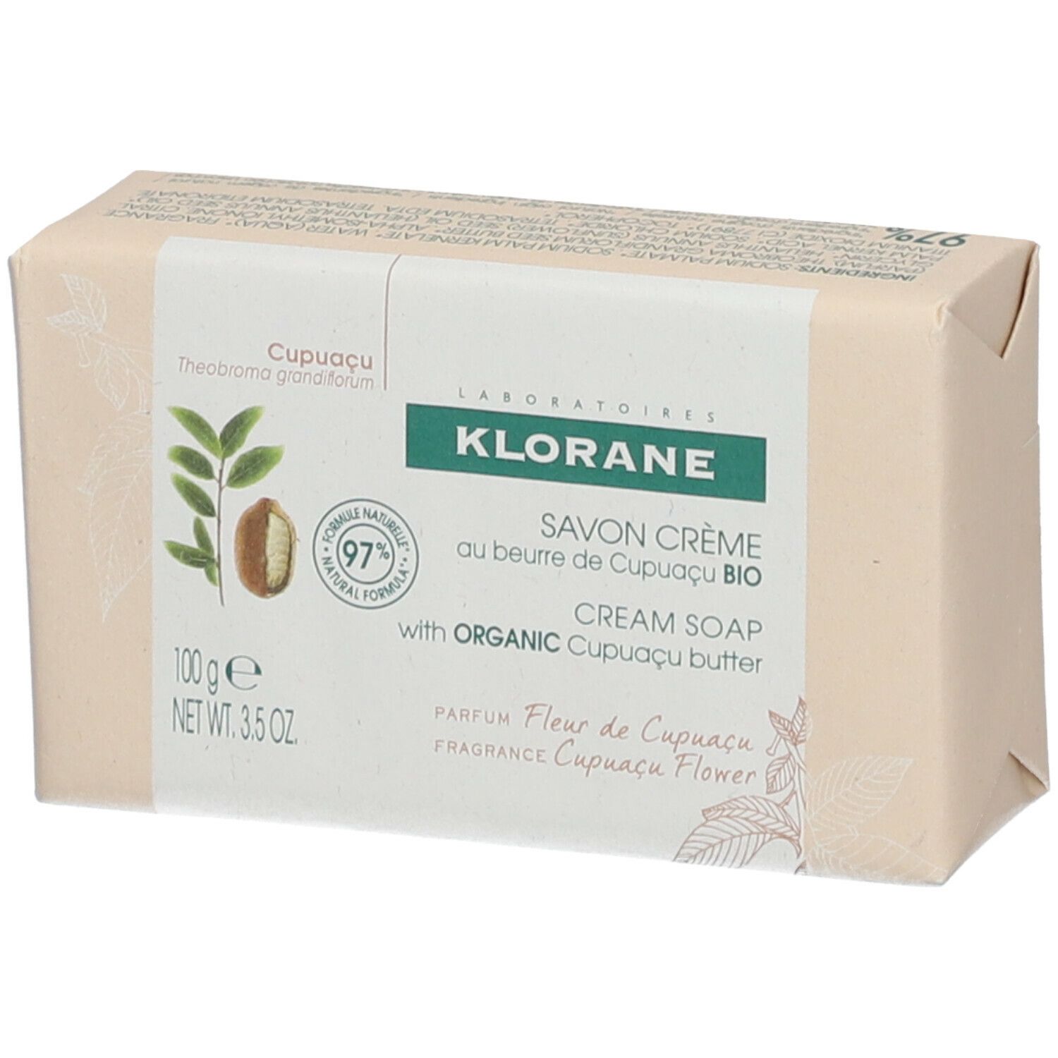 KLORANE Crema Sapone al Burro di Cupuacu Bio Fiore di Cupuacu