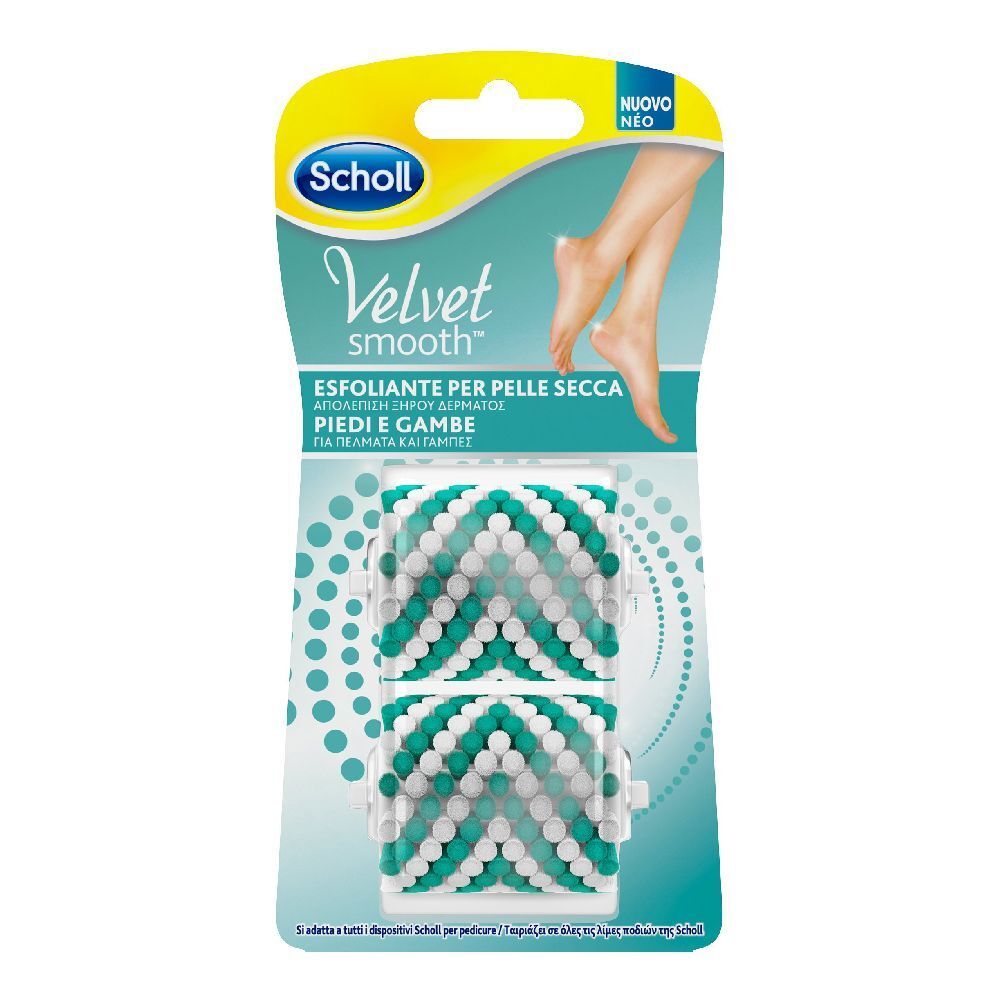 Scholl Velvet Smooth Esfoliante per Pelle Secca Ricariche