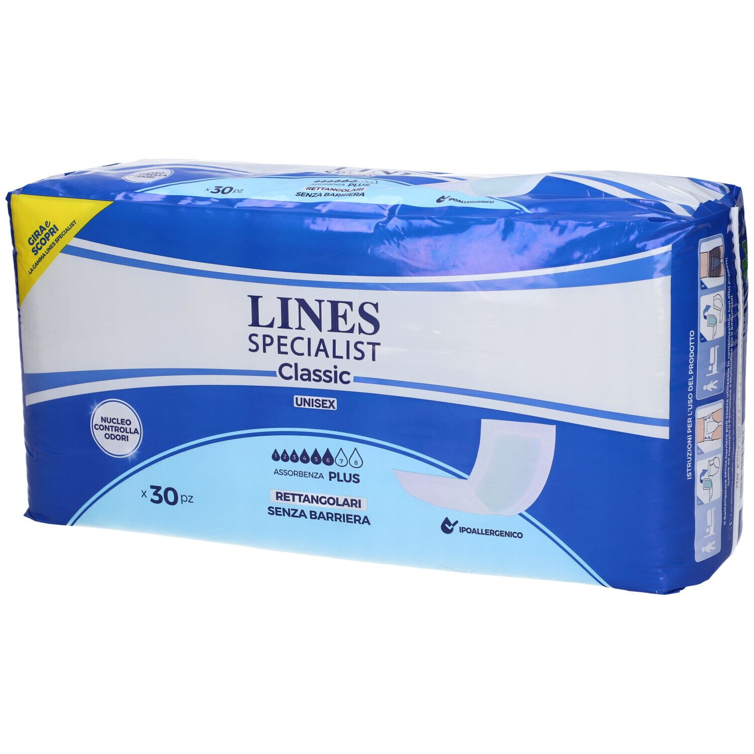 LINES Specialist Classic Unisex Rettangolari