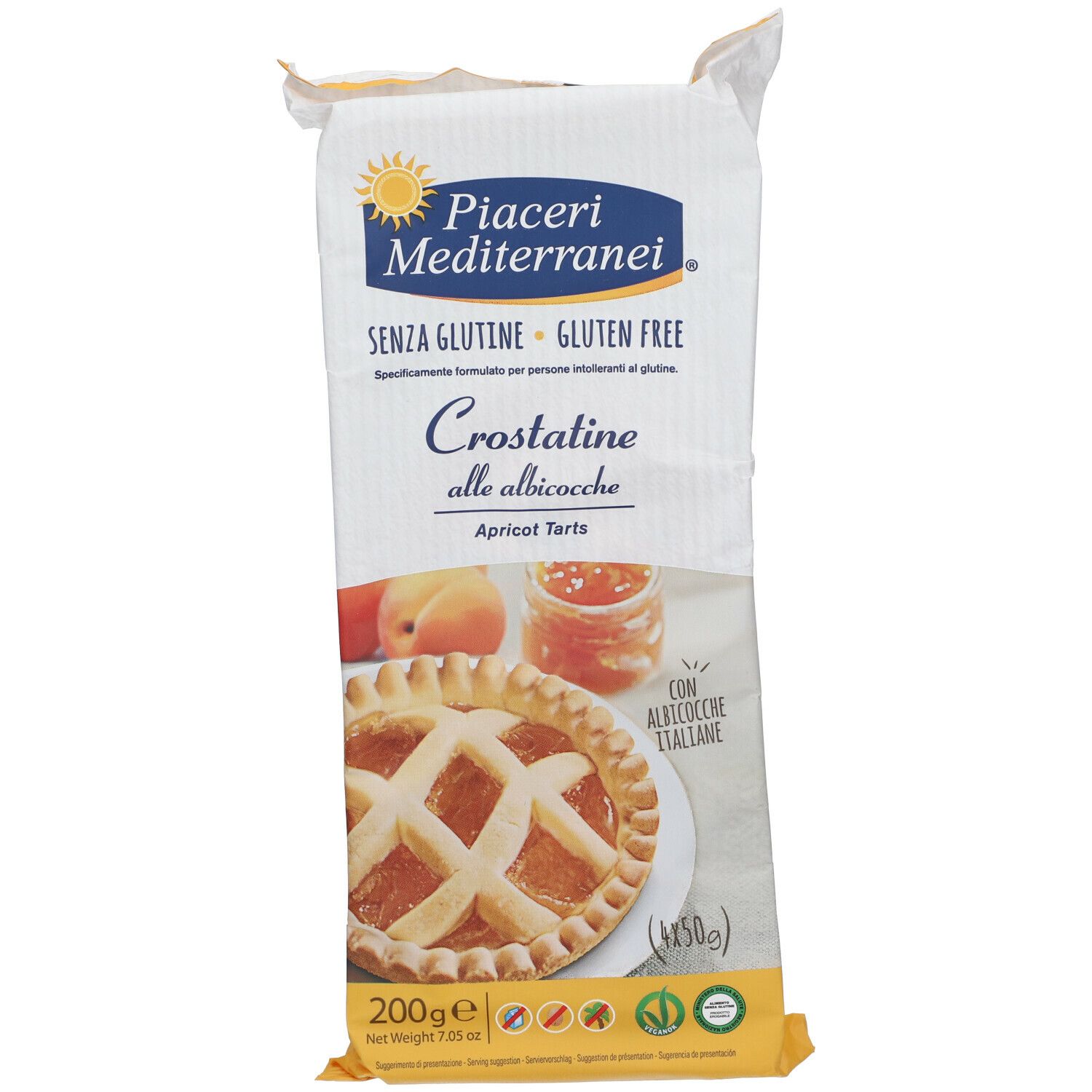Piaceri Mediterranei® Crostatine alle Albicocche