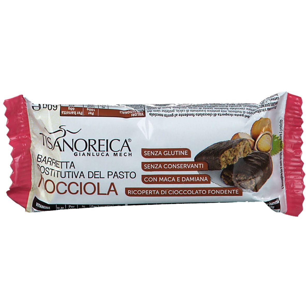 TISANOREICA® Barretta Sostitutiva del Pasto Nocciola