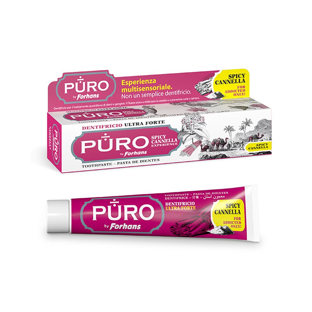 Forhans Puro Dentifricio Spicy Cannella