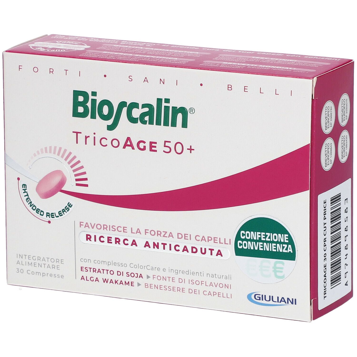 Bioscalin® TricoAGE 50+ Compresse