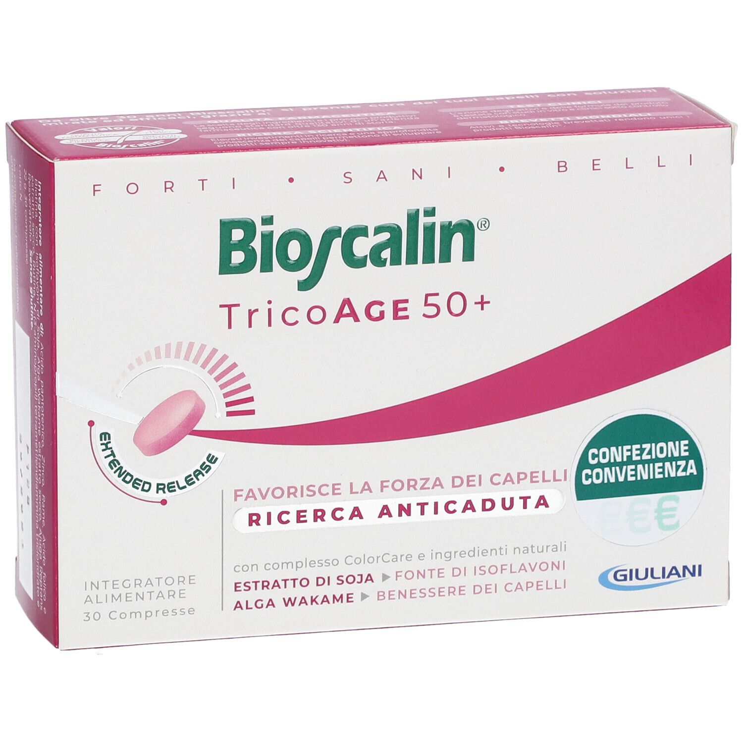 Bioscalin® TricoAge 45+ Compresse shopfarmacia.it