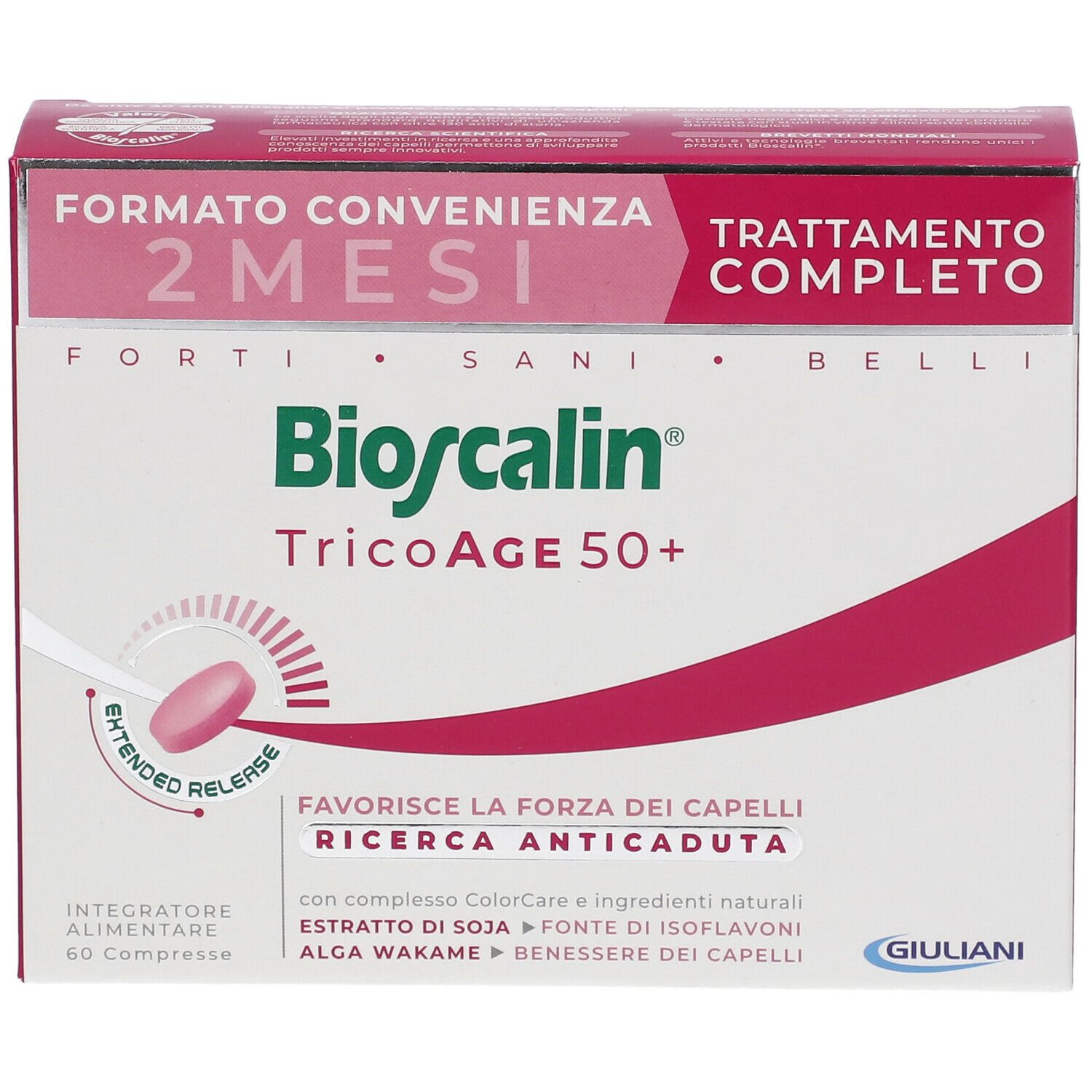 Bioscalin® TricoAge 45+ Compresse shopfarmacia.it