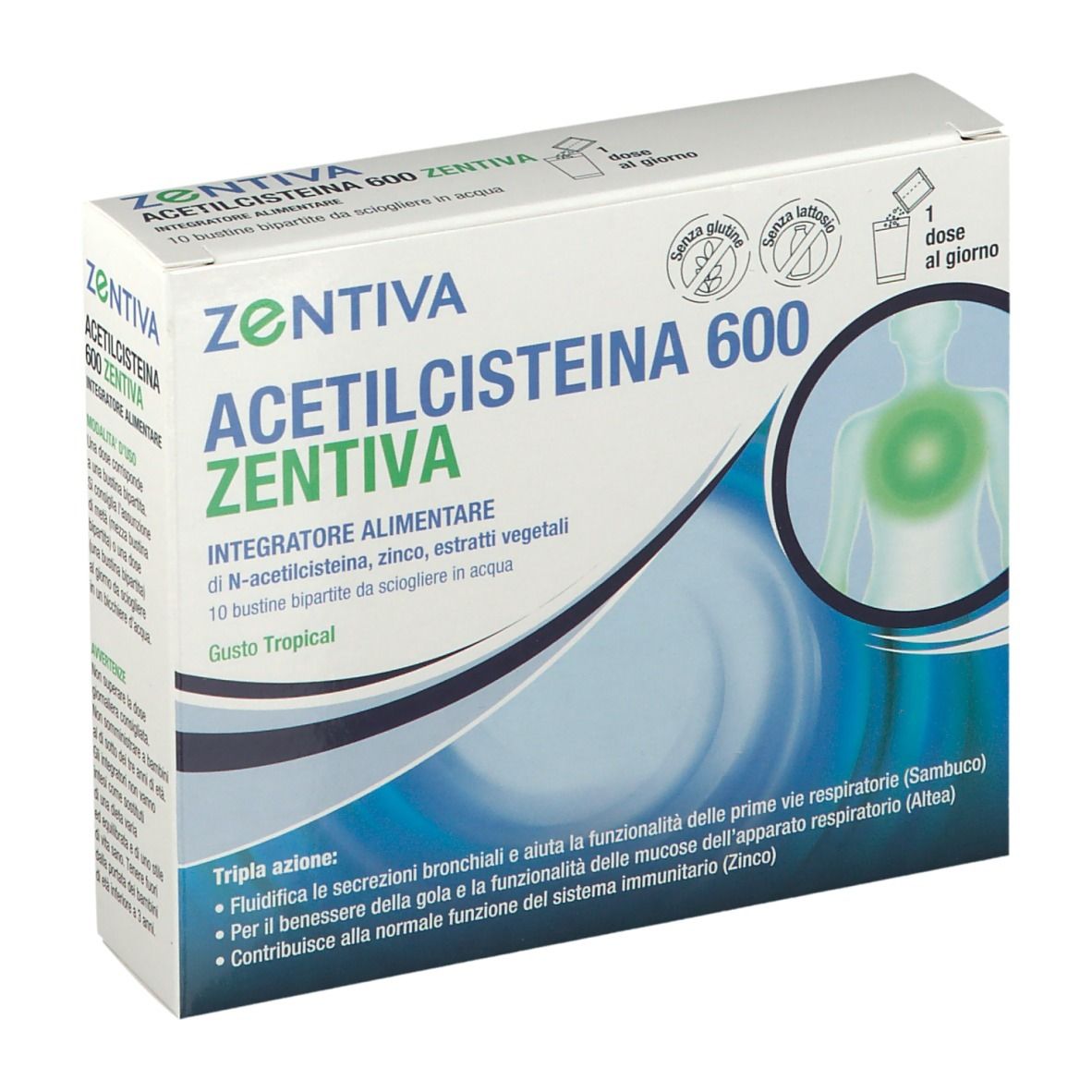 Zentiva Acetilcisteina 600