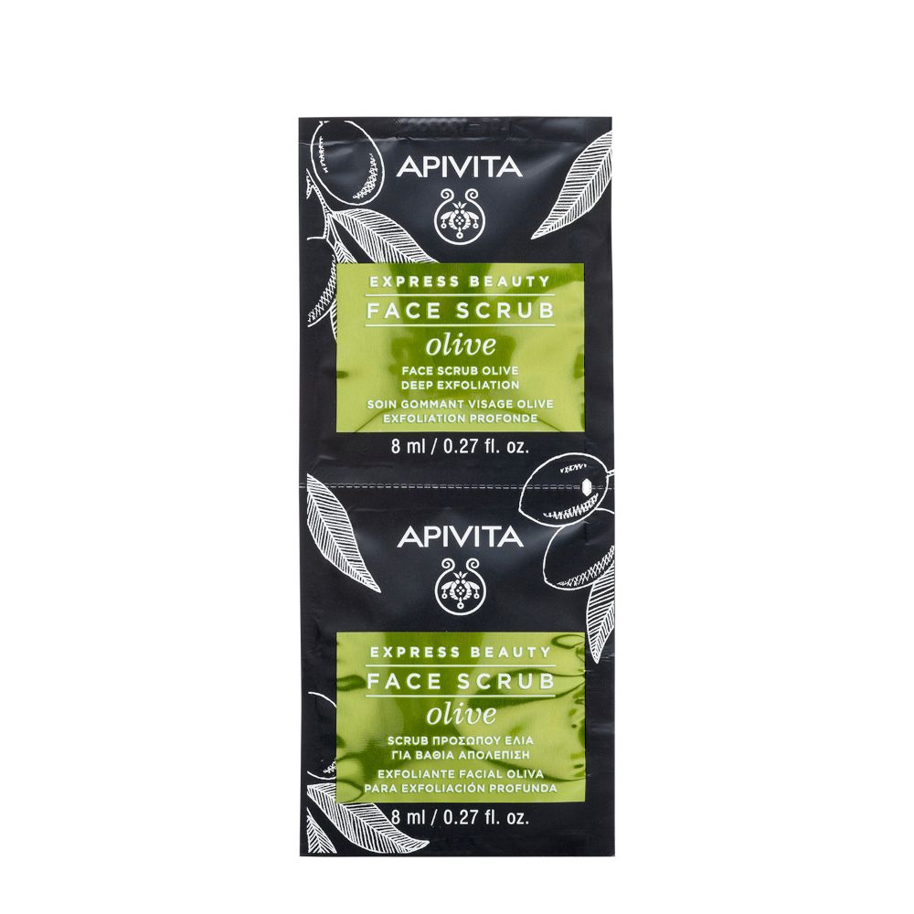 APIVITA EXPRESS BEAUTY Scrub Viso con Oliva