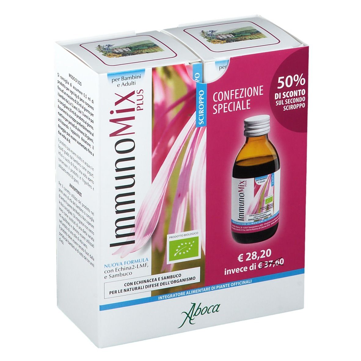 Aboca Immunomix Plus Sciroppo 2 Confezioni