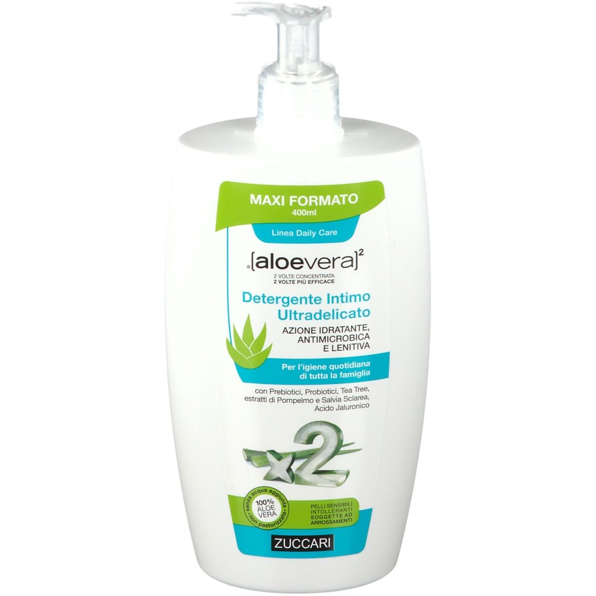ZUCCARI Aloe Vera Detergente Intimo Ultradelicato