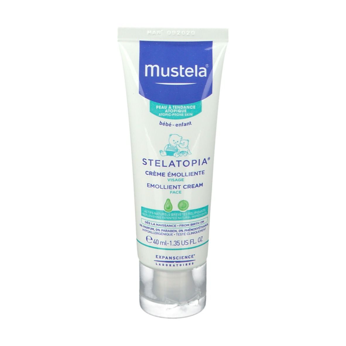 Mustela® Stelatopia Crema Emolliente Viso