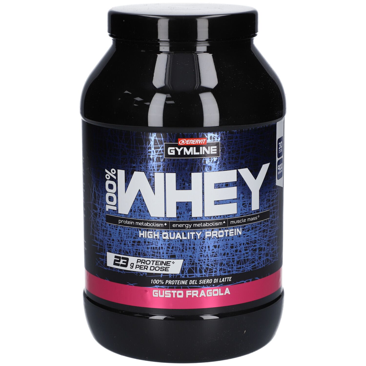 ENERVIT 100% Whey Protein Fragola
