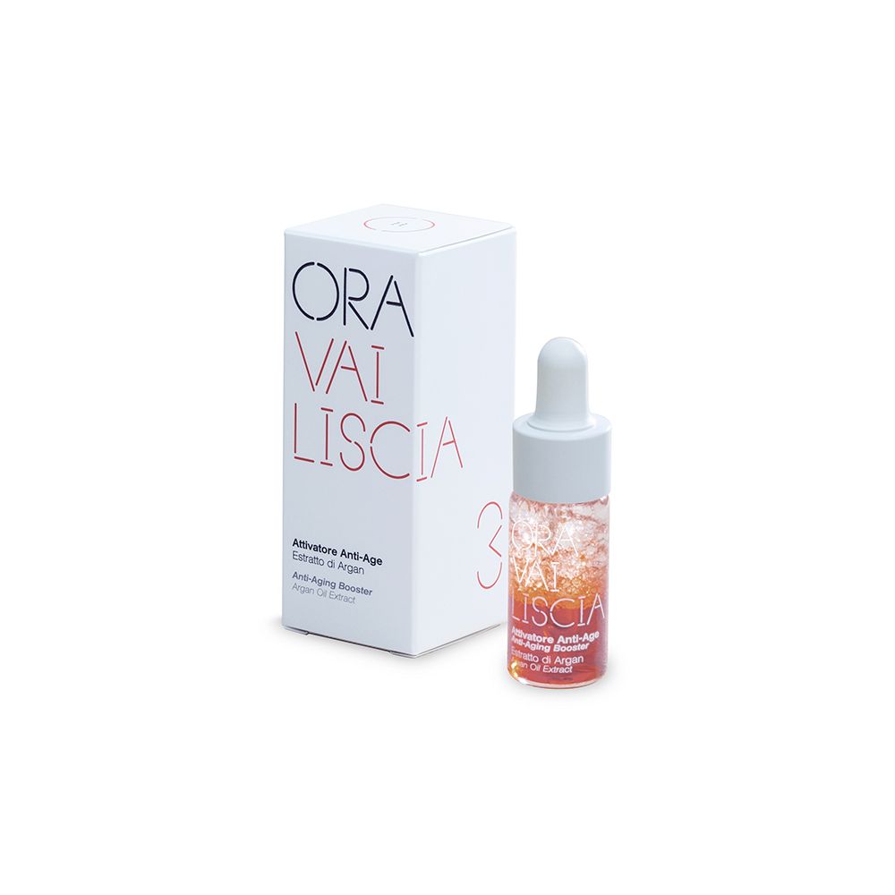 ORA VAI LISCIA Booster Bifase Antiage Estratto di Argan