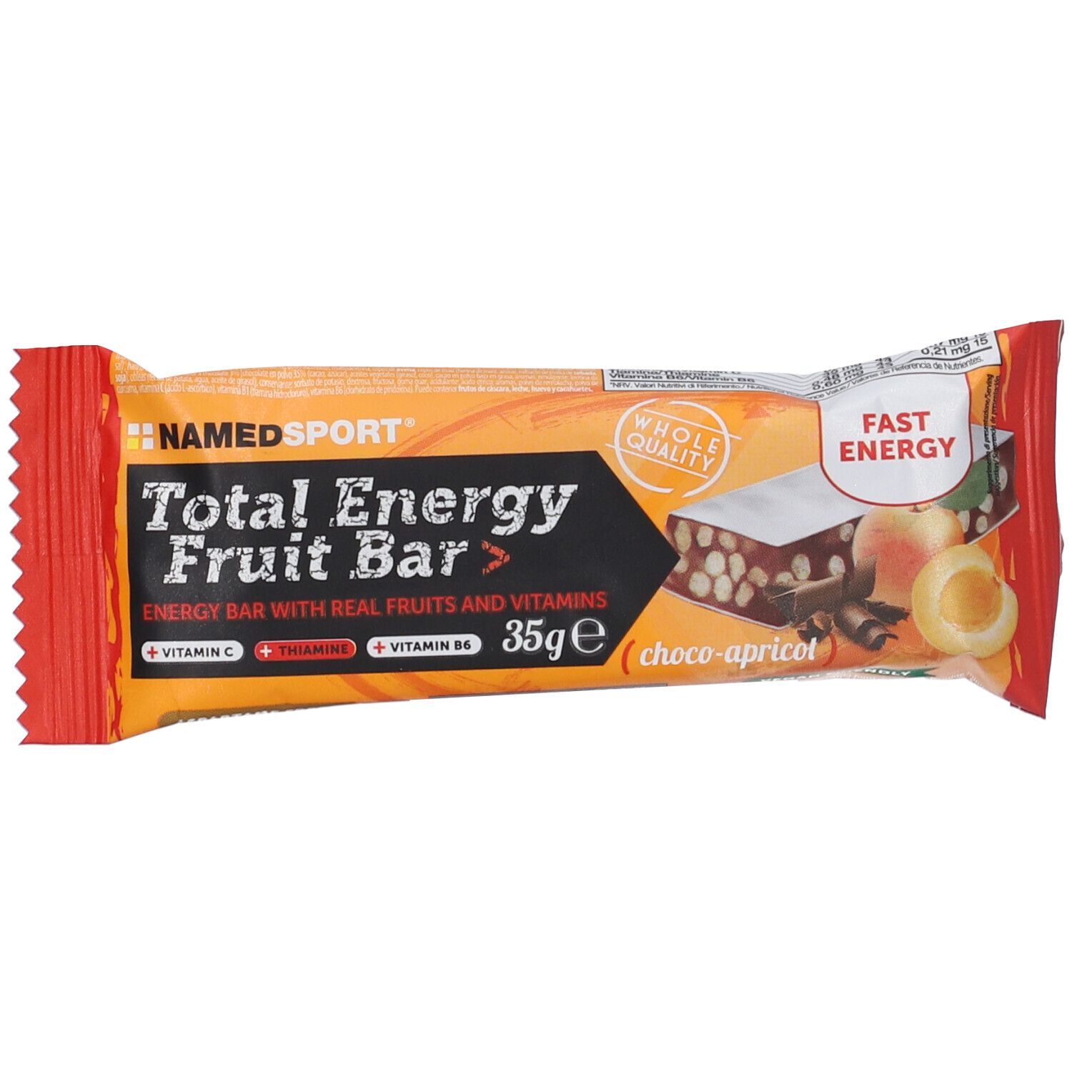 Namedsport® Total Energy Fruit Bar Choco-apricot