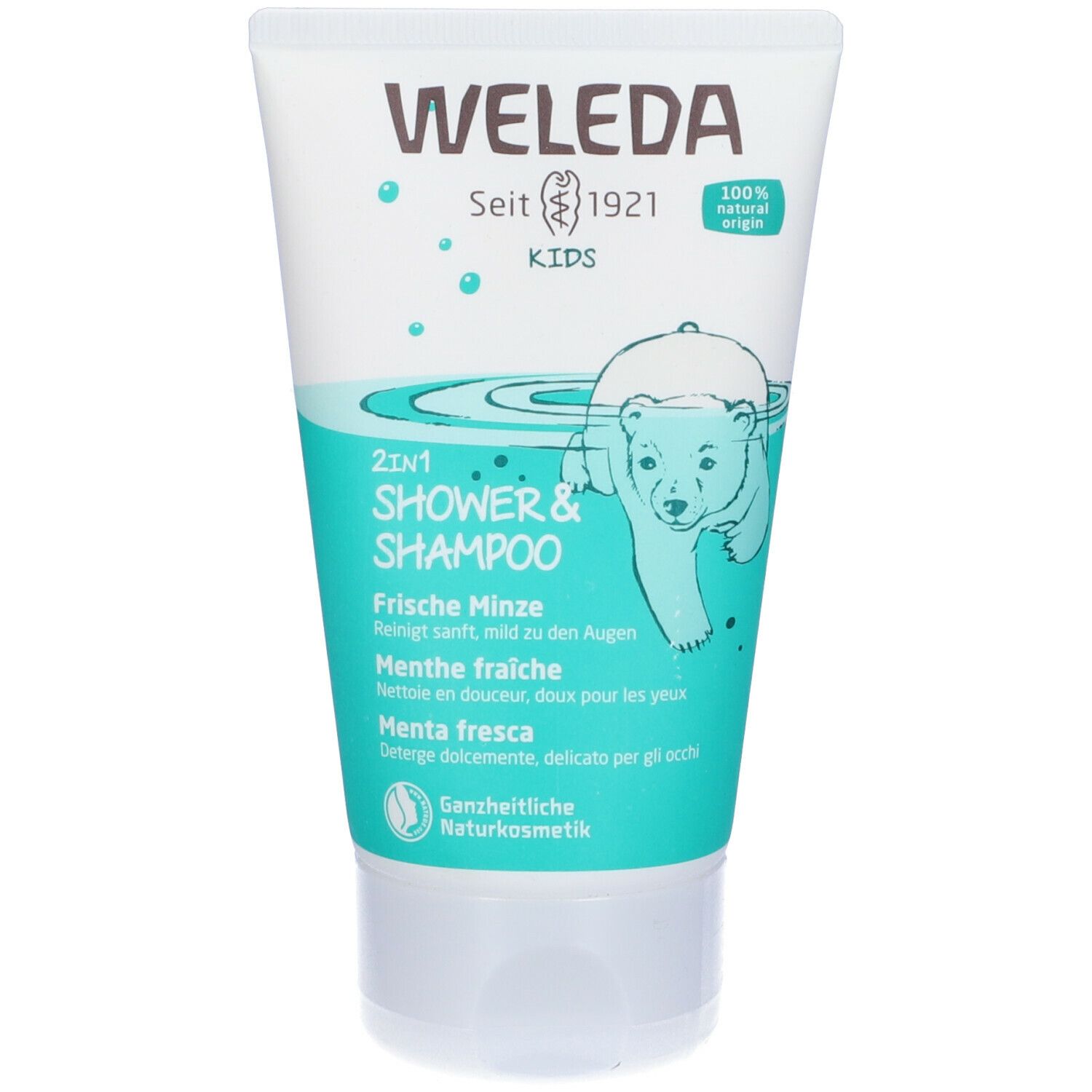 WELEDA KIDS 2in1 Doccia-Shampoo Menta Fresca