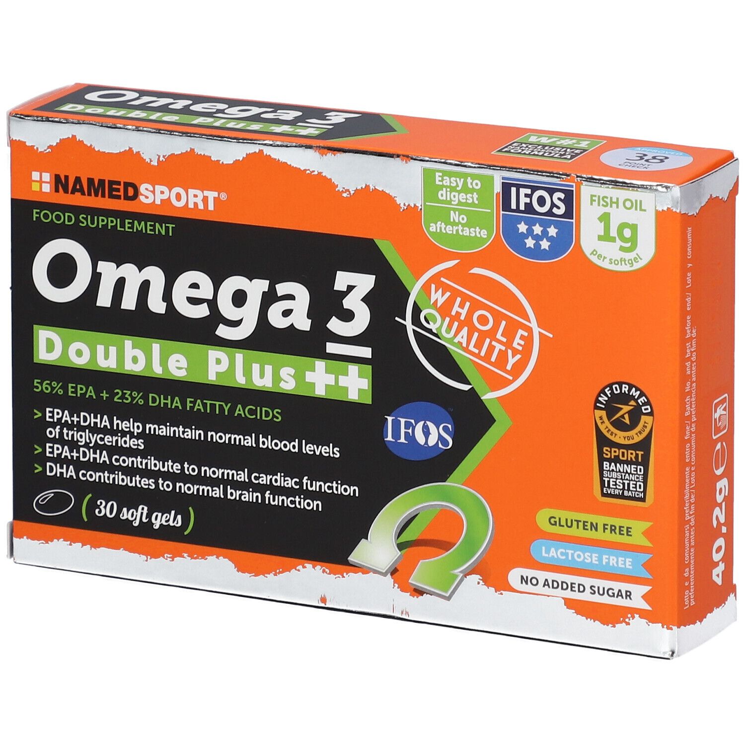 NAMEDSPORT® Omega 3 Double Plus++ Softgel