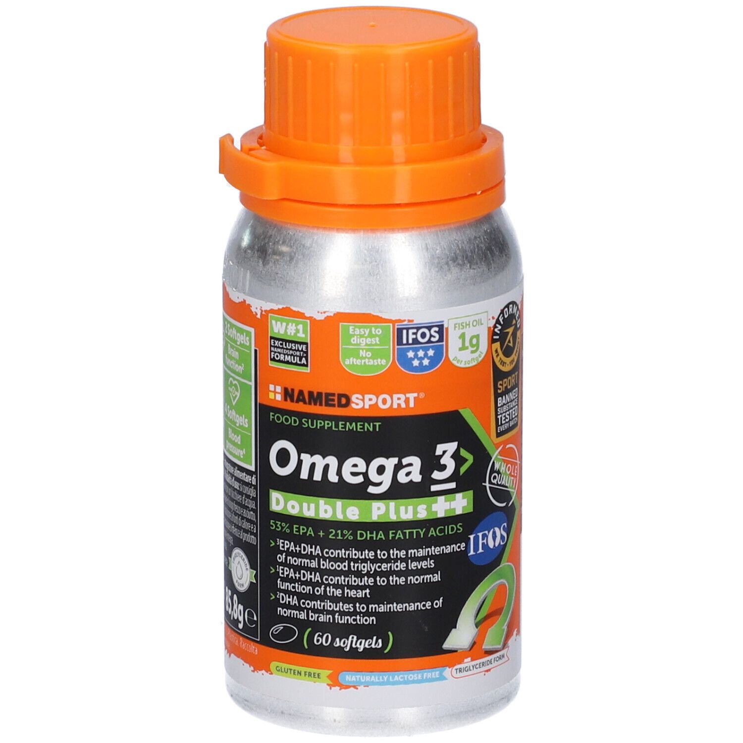 NAMEDSPORT® Omega 3 Double Plus 60 Softgel