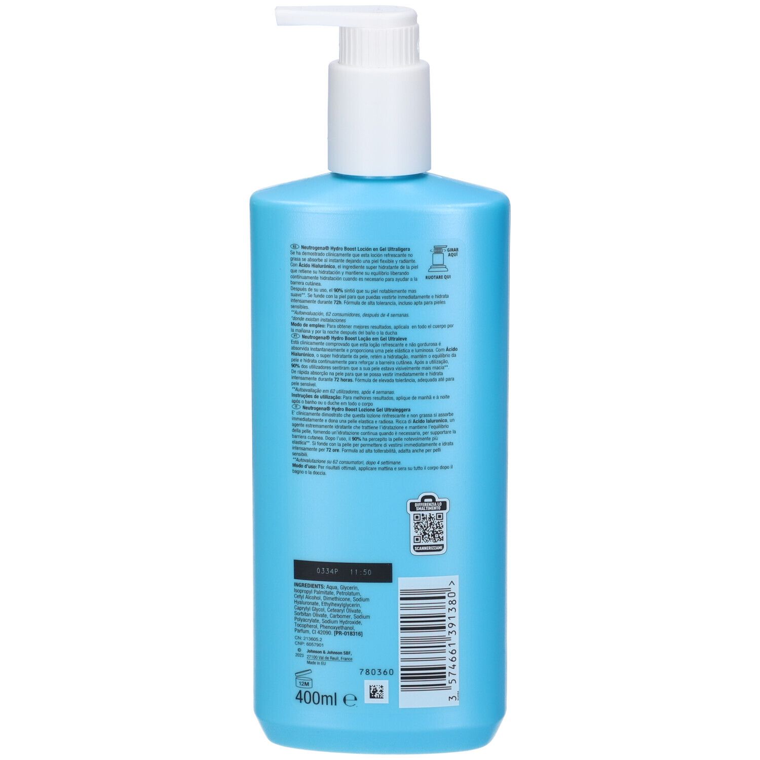 Neutrogena® HydroBoost® Fluida Corpo Idratante in Gel