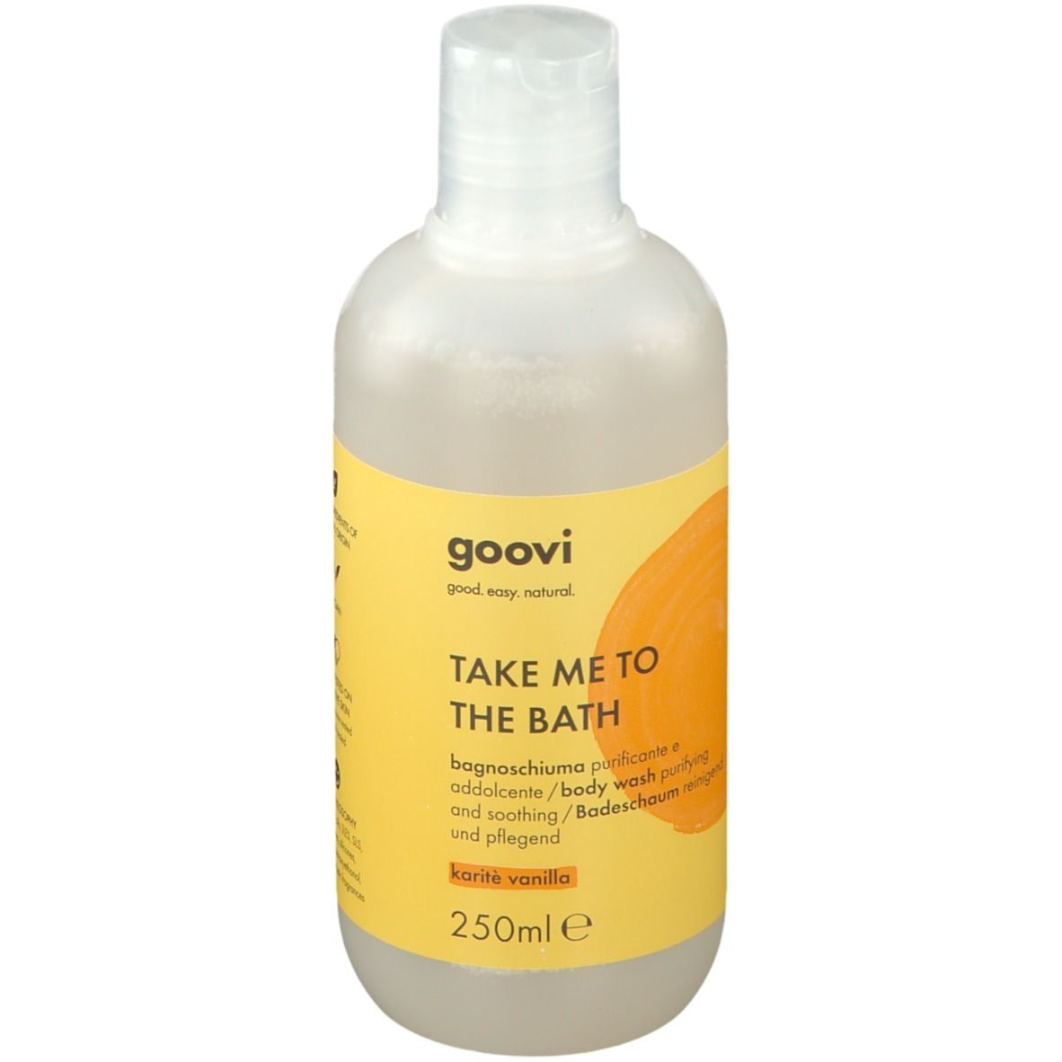 Goovi Bagnoschiuma Take Me To The Bath Karité Vanilla