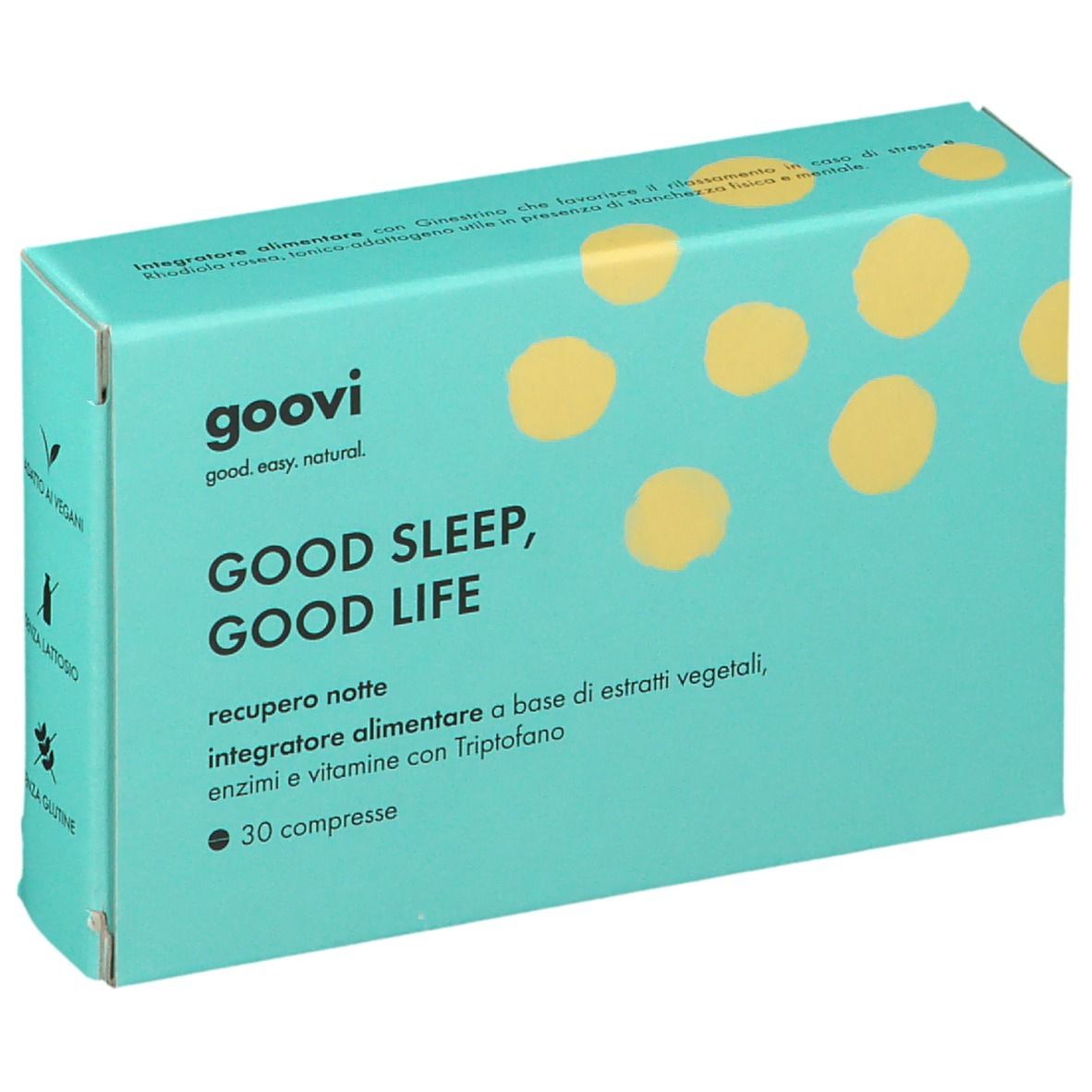 Goovi Recupero Notte Good Sleep, Good Life