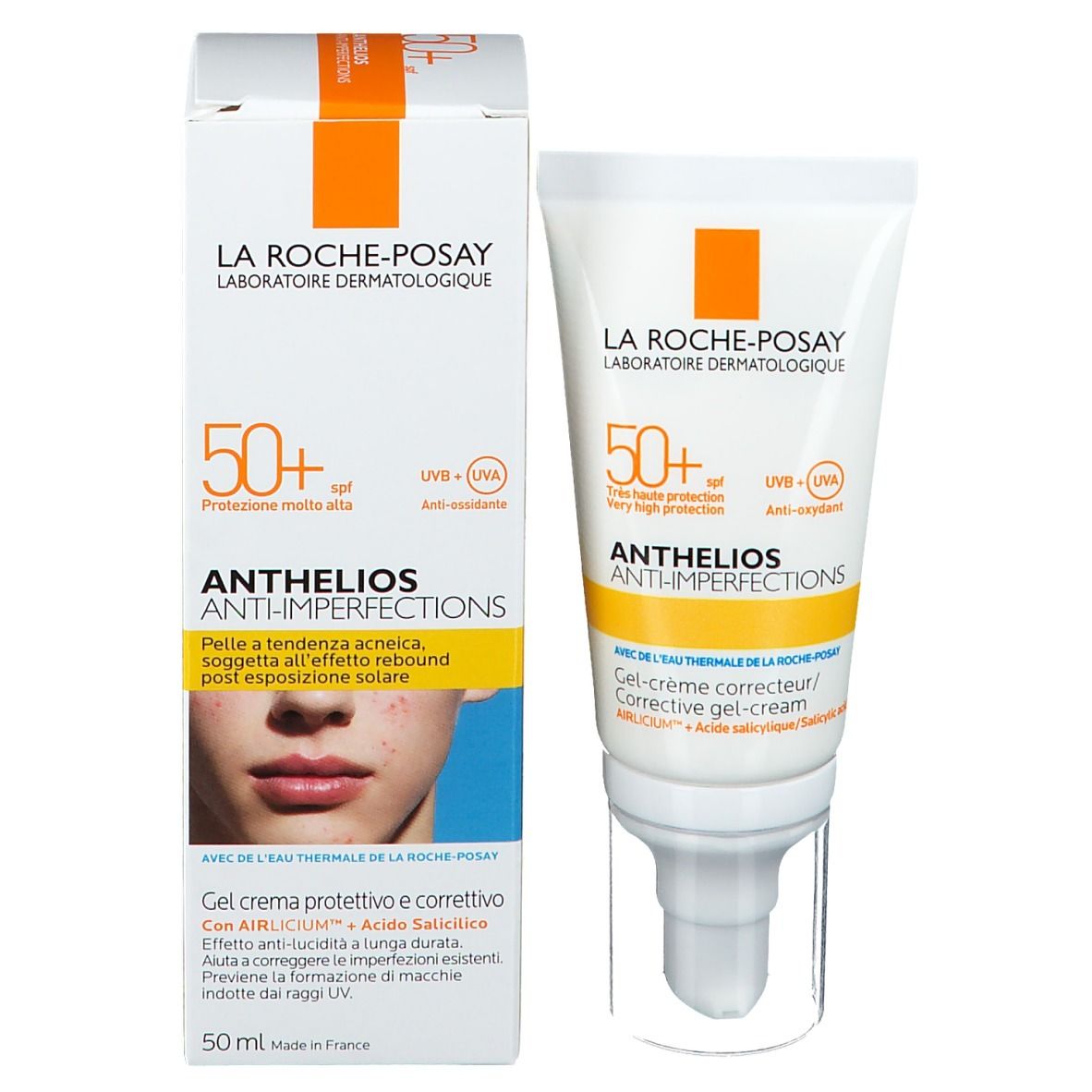 La Roche Posay Anthelios Antiimperfezioni Gel Crema Protezione Solare