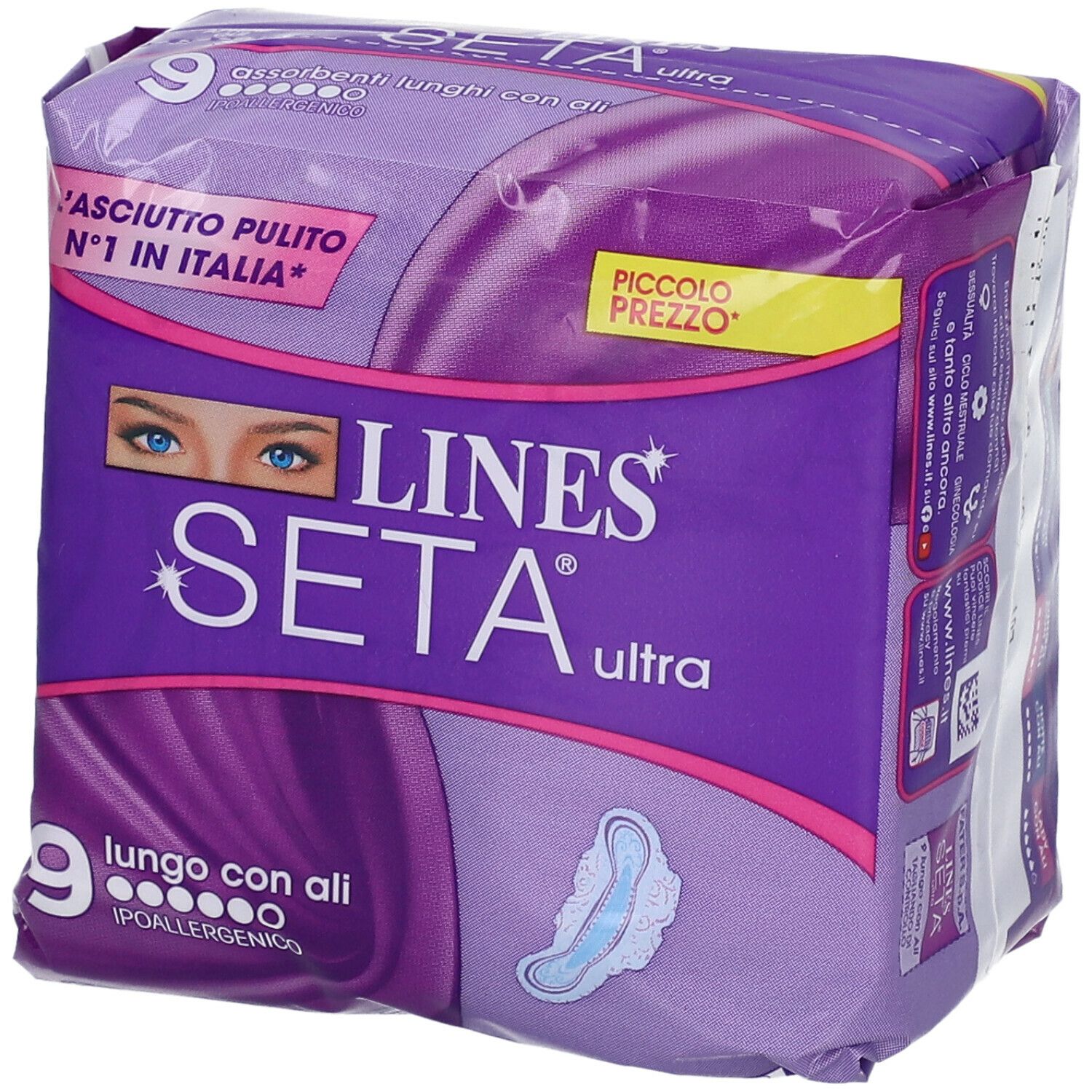 LINES SETA® Ultra Lungo con Ali