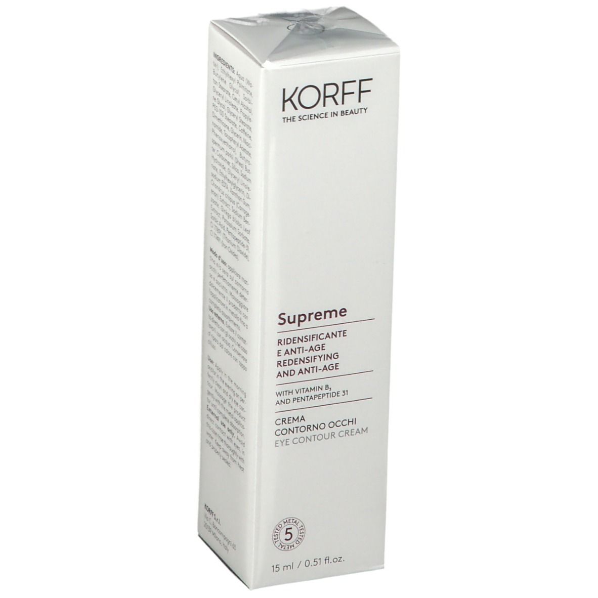 KORFF Supreme Crema Contorno Occhi