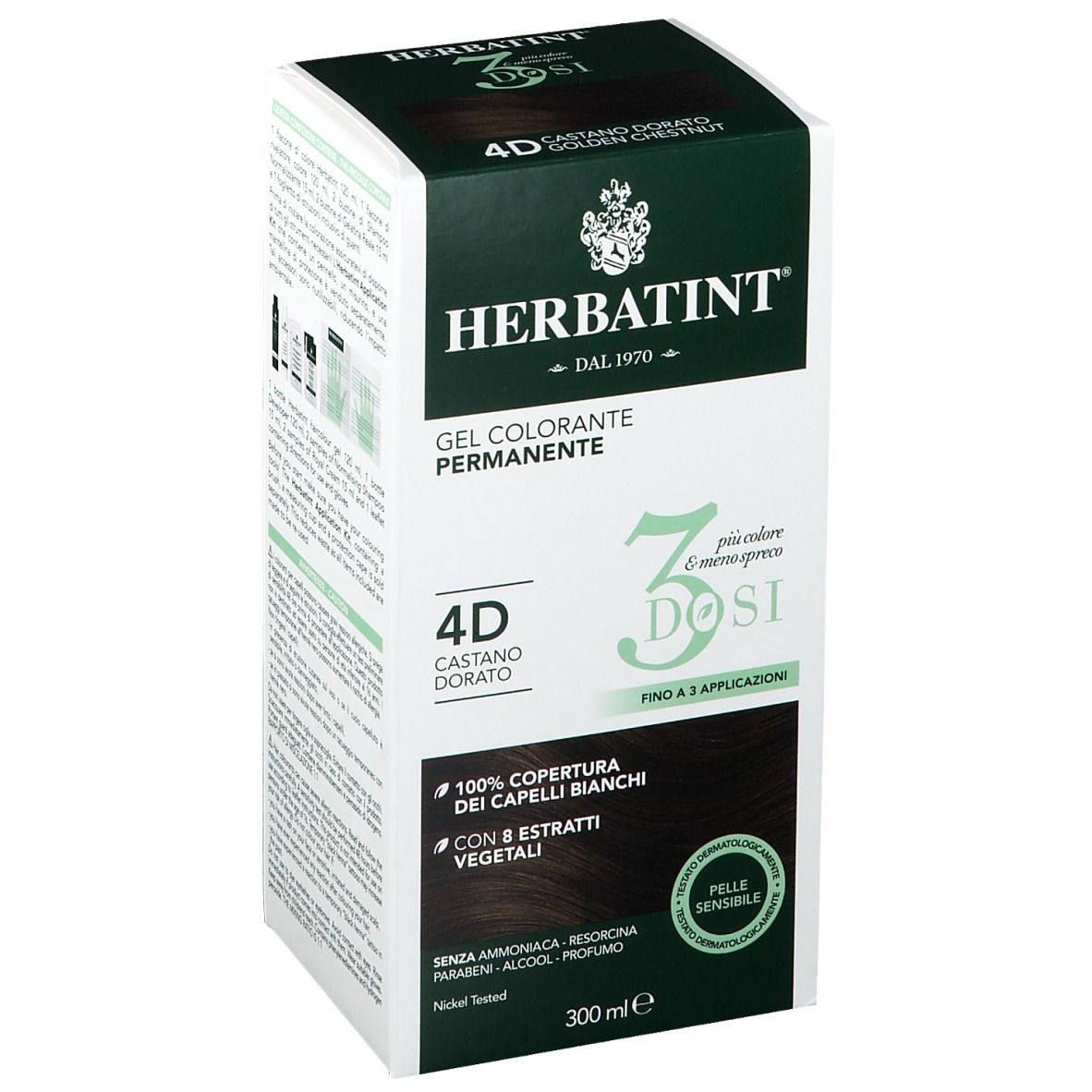 HERBATINT® 3 Dosi 4D Castano Dorato