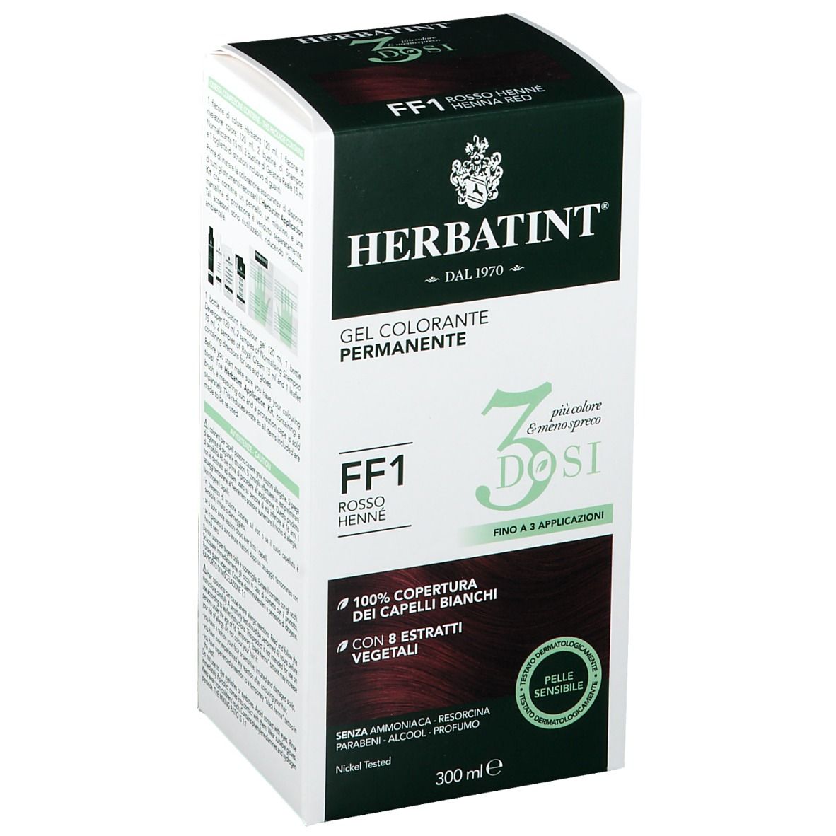 HERBATINT® 3 Dosi FF1 Rosso Henne